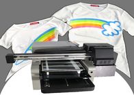 USB3.0 Cmykw Wielokolorowa maszyna do drukowania płaskiego Uv T Shirt Odzież Cyfrowa tkanina z włókna przy użyciu