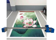 Cmykw 5 kolorów Wielofunkcyjna płaska drukarka atramentowa Uv do drukowania na podłodze w miejscu parkingowym