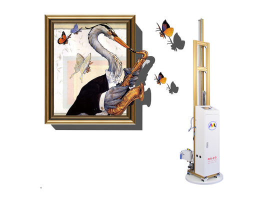 Wysokość Konfigurowalna ścienna drukarka atramentowa 3D Eco Ink Digital Vertical